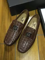 emporio armani ea7 zapatos man nouvelles crocodile pattern embossed